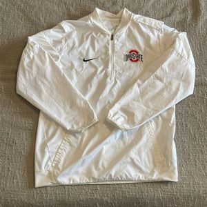 Nike Ohio State Buckeyes Logo Quarter Zip Pullover